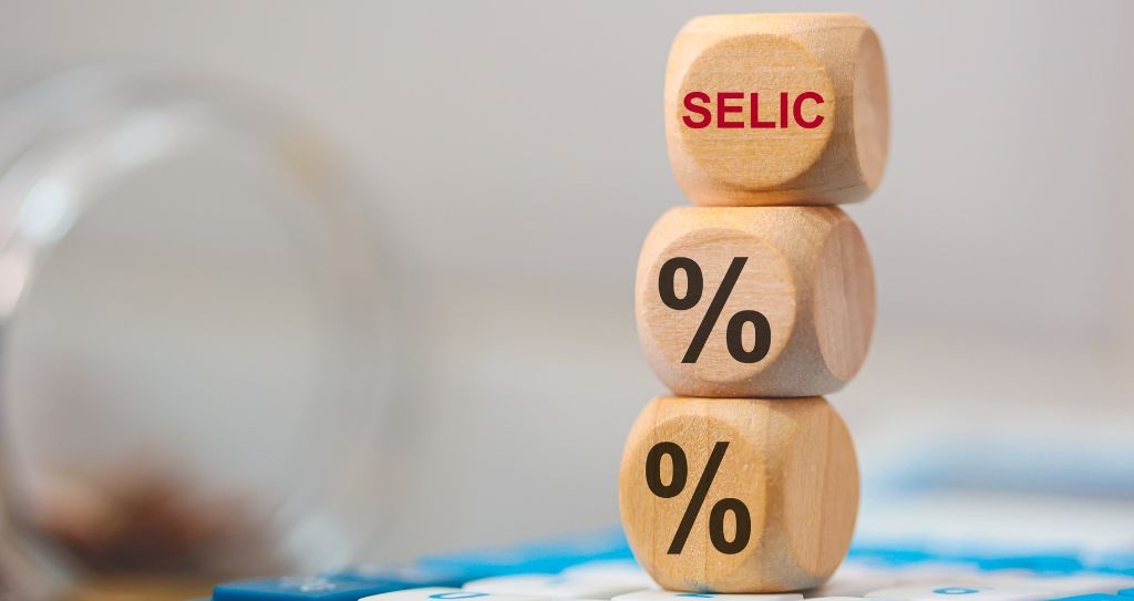 Ilustração didática sobre o que é taxa Selic e suas variações no cenário econômico brasileiro.
