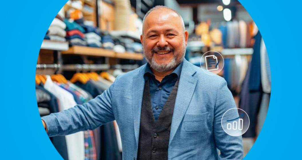 empreendedor em sue local de trabalho
